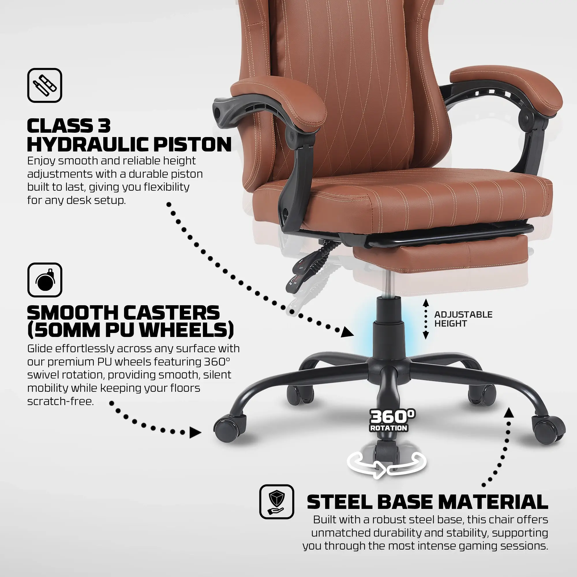 FANTECH GC193 GAMING CHAIR FANTECH GC193 GAMING CHAIR